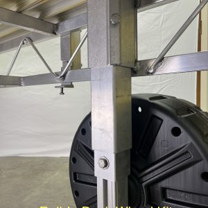 Roll-In Dock Wheel Kit - Dock Top 17” Off Water