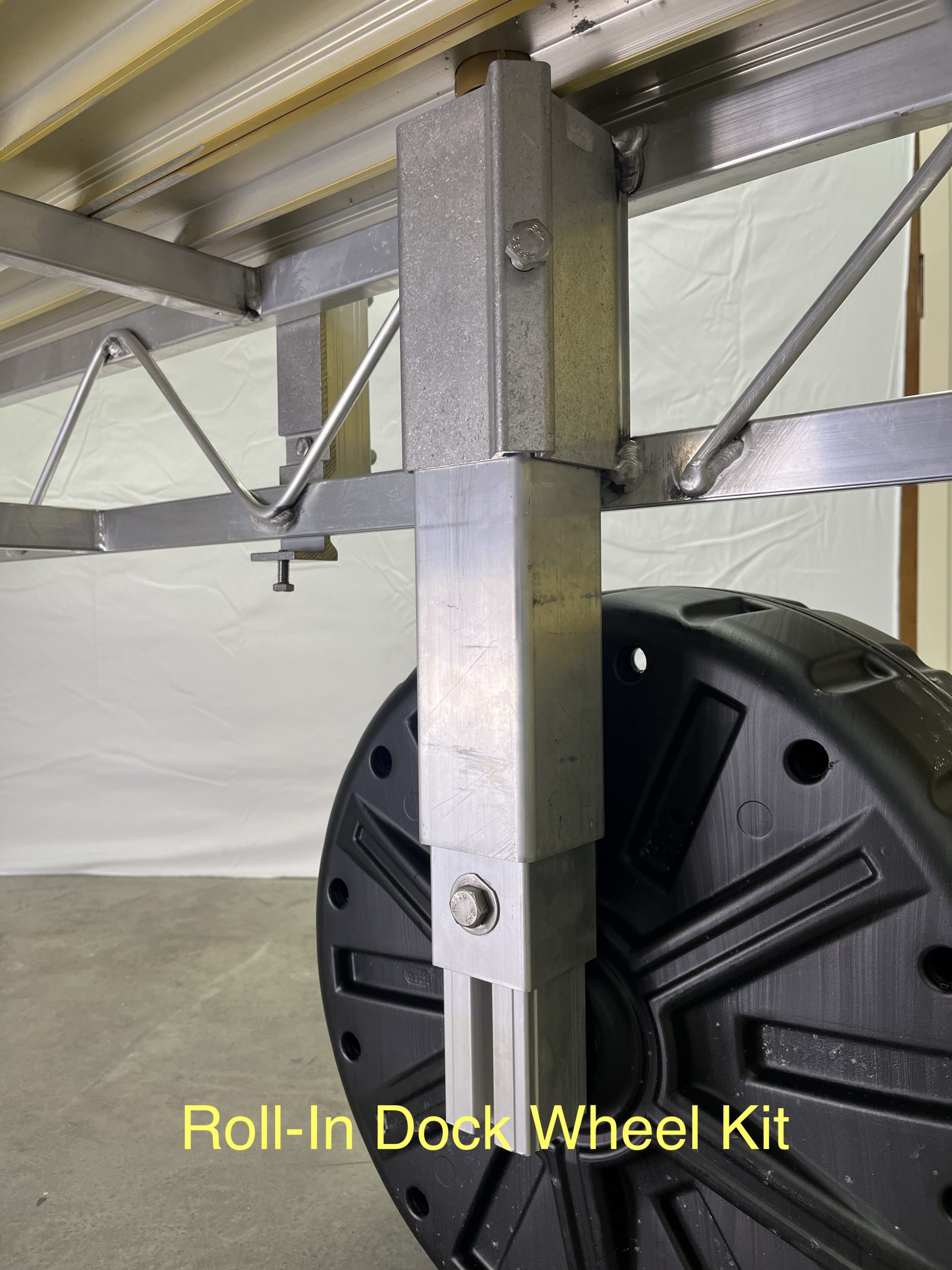 Roll-In Dock Wheel Kit - Dock Top 17” Off Water