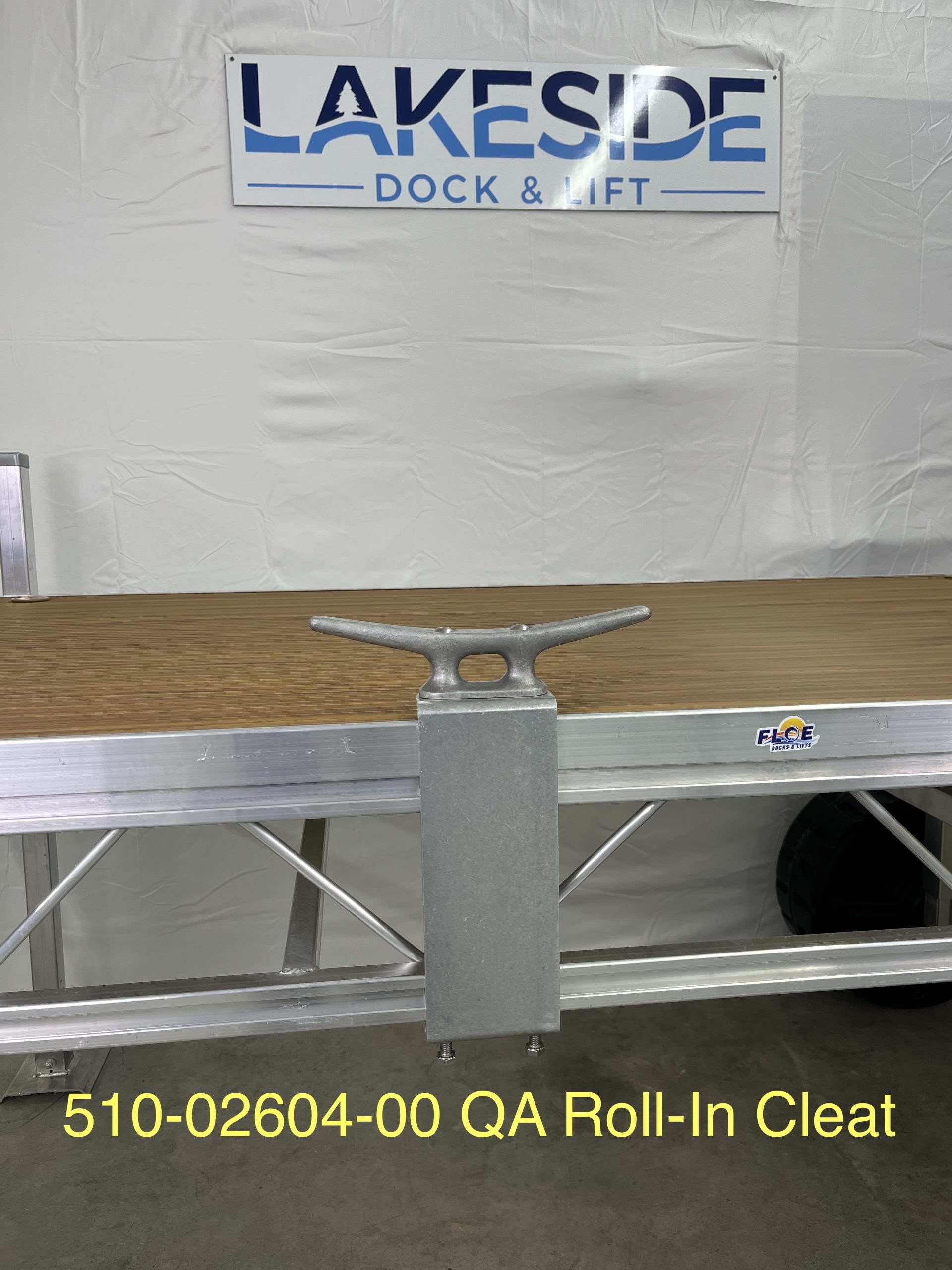 Floe Quick Attach Roll-In Dock Cleat (2022-present)