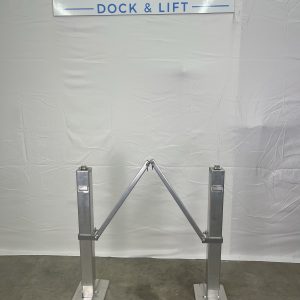 Sectional Dock Leg Kit Pair - Dock Top 17” Off Water